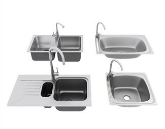 厨房用品SU模型 高效设计厨卫空间的关键工具