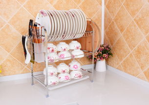 品尼优三层滴水碗盘架 巧妙收纳，厨房焕然一新